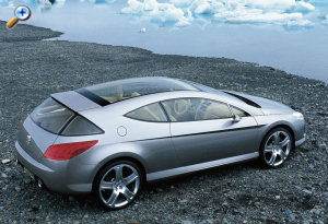 design extrieur de la Peugeot 407 Elixir